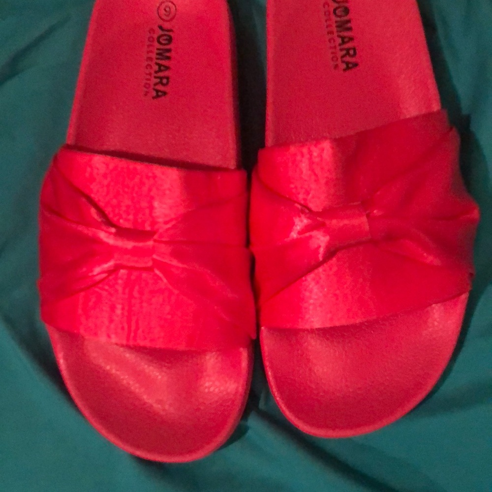 Pink sandals